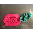 thumbnail image 2 of Snorkeling Goggles Cookie Cutter (3 inches)- Fast Shipping - Sharp Edges - Exceptional Quality, 2 of 5