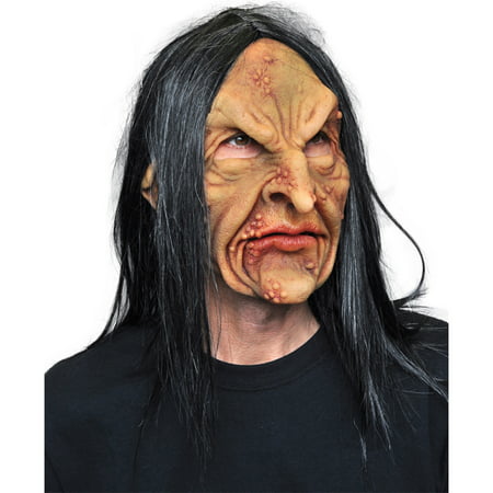 Morris Costumes Deviant Hooked Nose Witch Face Halloween Mask One Size, Style 1006MABS