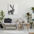 thumbnail image 2 of Stupell Industries Resting Wild Hare Portrait Bold Face Rabbit Illustration, 30 x 40, Design by Emma Caroline, 2 of 6