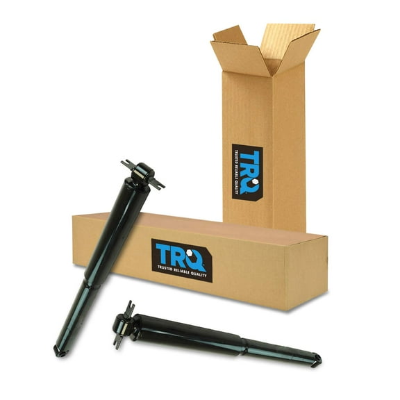 TRQ Rear Shock Absorber LH Driver RH Passenger Pair 2pc for Jeep Wrangler 4WD SBA60515 Fits select: 2008,2015-2017 JEEP WRANGLER UNLIMITED