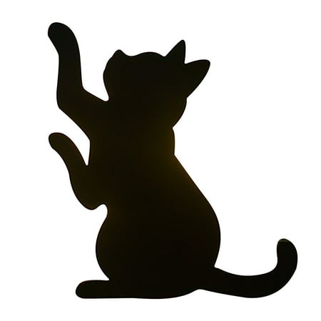 

LED Projection Lamp Cat Wall Lamp 3D Sound Control Cat Lamp Decoration