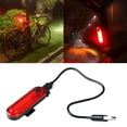 thumbnail image 4 of Paquete de 2 luces traseras para bicicleta de montaña, luces traseras recargables USB ultrabrillantes, Led alto rojo YUNYI BRAND  Deportes, 4 of 8
