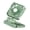 single fan-Green, variant on Solar Vehicle Ventilation Systems Effective Airflows Fan Odors Removal Air Circulation Radiator Cooling Fan