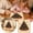 B, variant on DIY Santa Claus Pearl Diamond Painting Kit, Special Shaped Rhinestone Canvas Without Frame, Gem Art Wall Decor for Christmas Winter Holiday Home Gift 20cm