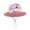 E311-Pink, variant on hengsof Baby Sun Hat Sun Protective Toddler Bucket Hat Summer Kids Beach Hats Wide Brim Outdoor Play Hat for Boys Girls