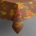 thumbnail image 2 of Thanksgiving Day Table Cover Wrinkle Resistant Washable Tablecolths Table Covers Happy Thanksgiving Fall Tablecloth for Fall Birthday Wedding Graduation Rectangle,60x84inch, 2 of 5