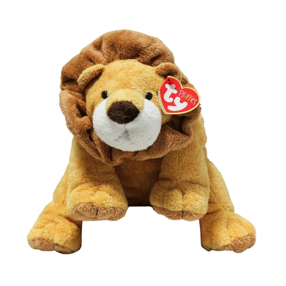 Ty Pluffies - Catnap the Lion  - Stuffed Animal