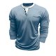 thumbnail image 5 of pstuiky camisas de manga larga para hombre, Cárdigan informal de dos piezas con cuello en V falso, botones y mangas largas con bolsillos para hombre tops de invierno para hombre xxl, 5 of 8