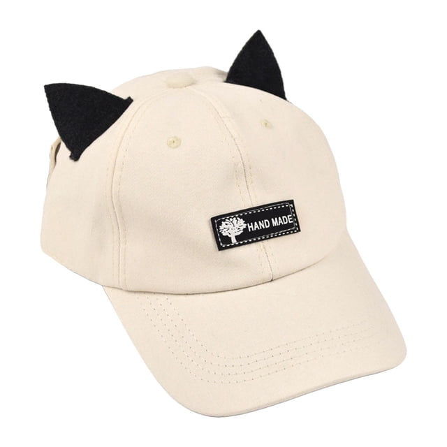 Gafas de Sol Yuyangstore Gorra de beisbol verano con visera para Acampar al aire libre Senderismo Orejas beige