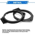 thumbnail image 4 of Unique Bargains Speaker Spacer Ring Tweeter Speaker Spacer Adator for GMC Yukon 2015-2022 for 6x9'' ABS 2 Set, 4 of 7