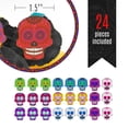 thumbnail image 3 of Sugar Robot Inc. Sugar Skulls - Set of 24 - Edible Halloween Cake Toppers, 3 of 7