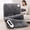 Dark Gray, variant on Heating Pad, Fast Heating With Dry & Moist Heat, 4 Heat Settings, 2-Hour Auto Shut-Off, Machine Washable, 12 X 24 Inch With Double-Sided Flannel, Heated Pad For Back, Neck, Shoulders