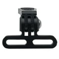 thumbnail image 2 of Aluminum Holder Adapter Digital Cameras Bike Handlebar Mount Holder Headlight Bracket Sports Camera Light Lamp Rack (Black), 2 of 8