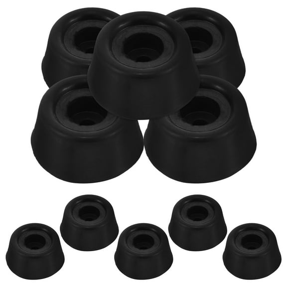 Himition 10pcs Pool Cue Rubber Protector Billiard Cue Bottom Tail Protective Cover Rubber End Caps for Pool Cue Stick Replacement Billiard Cue Bottom Tip