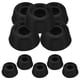 thumbnail image 1 of 10 protectores de goma para taco de billar, tapas de goma para la parte inferior del taco de billar, repuesto para la punta inferior, 1 of 8