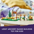 thumbnail image 5 of LEGO Friends Adventure Camp Archery Range Toy, Archery Set for Kids with Toy Bow and Arrows, Adventure Building Playset for Girls and Boys Ages 6 Years and Up, 2 Mini Dolls and a Raccoon Figure, 42622, 5 of 10