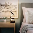 thumbnail image 3 of Spiral LED Table Lamp, Modern 3 Color Temperature Bedside Lamp  for Living Room, 3 of 7