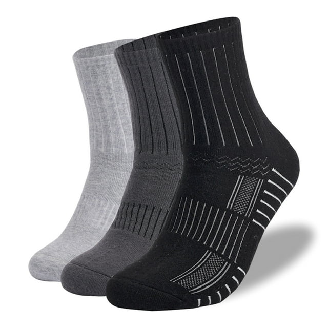 Calcetines Irfora Paquete de 3 calcetines de lana Calcetines deportivos antideslizantes Fitness al aire libre Calcetines transpirables que absorben la humedad Calcetines deportivos resistentes al desg Irfora Calcetines