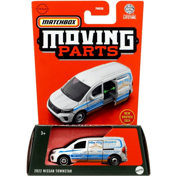 Matchbox Moving Parts 2022 Nissan Townstar Diecast Vehicle
