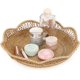 thumbnail image 5 of Cesta de fruta, cesta de mimbre, cesta de encaje, mesa de decoración, almacenamiento de pan. Dulces afrutados (30cm) Feliz Sencillez, 5 of 5