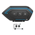 thumbnail image 1 of Amdohai Casque de Moto BT5.0 Étanche Casque Intercom Réduction de Bruit Support Appel Mains Libres Auto-Réponse Stéréo Musique, 1 of 8