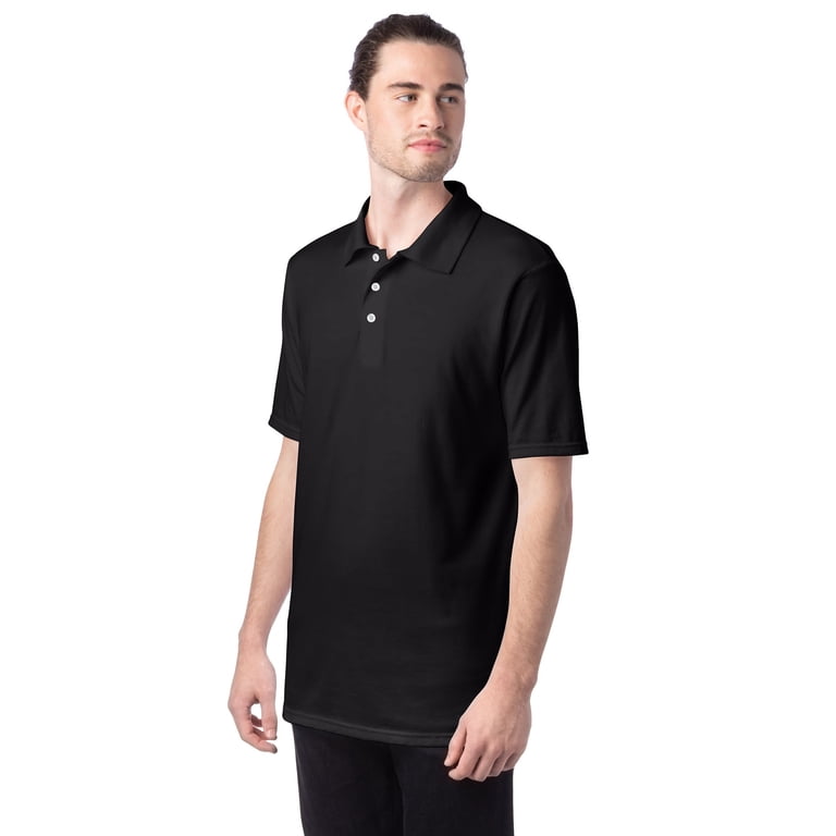 Hanes Men's X-Temp Performance Polo Shirt photo 4