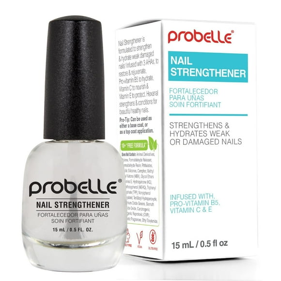 Fórmula Fortalecedora de Uñas Probelle Transparente Crecimiento y Acondicionamiento