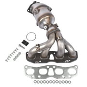GELUOXI Stainless Steel Manifold Catalytic Converter for Nissan Rogue 2.5L L4 2008-2015 14002CZ30E