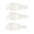 thumbnail image 2 of 3-pack Lamb Nipple Durable Plastic PP White Veterinary Feeding Pritchard Nipple for Pig Sheep, 2 of 5