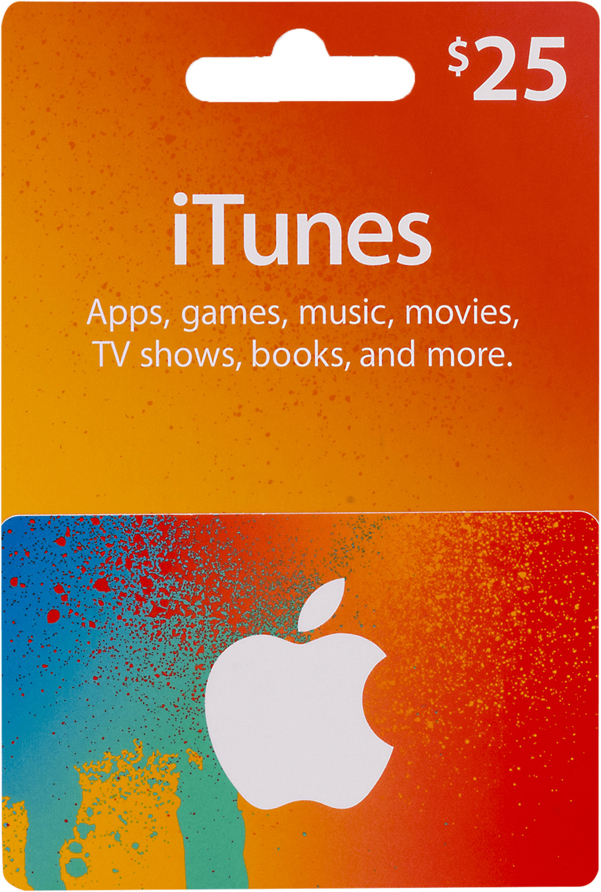$25 iTunes Gift Card