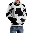 thumbnail image 5 of Animal Printing Cow Men's Women New Sweatshirt Hoodie Men's Plus Size Sweatshirt Hooded Sweatshirt 3d Printed Street Men's Cloth, 5 of 6
