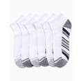 thumbnail image 4 of Calcetines Reebok para hombre tipo quarter, paquete de 6, control de humedad, 4 of 7