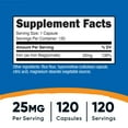 thumbnail image 6 of Nutricost Iron Bisglycinate Supplement (25mg) 120 Capsules - from Ferrous Bisglycinate Chelate - Non-GMO & Gluten-Free, 6 of 6