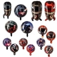 thumbnail image 2 of Globos de Venom para Halloween, suministros de fiesta temática de superhéroes, Decoración de cumpleaños para niños, globos de película de aluminio, 18 pulgadas, 1 pieza, 2 of 4