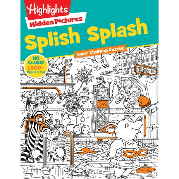 Highlights Hidden Pictures: Splish Splash (Paperback) - Walmart.com ...