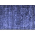 thumbnail image 1 of Ahgly Company Machine Washable Indoor Rectangle Oriental Blue Industrial Area Rugs, 6' x 9', 1 of 4