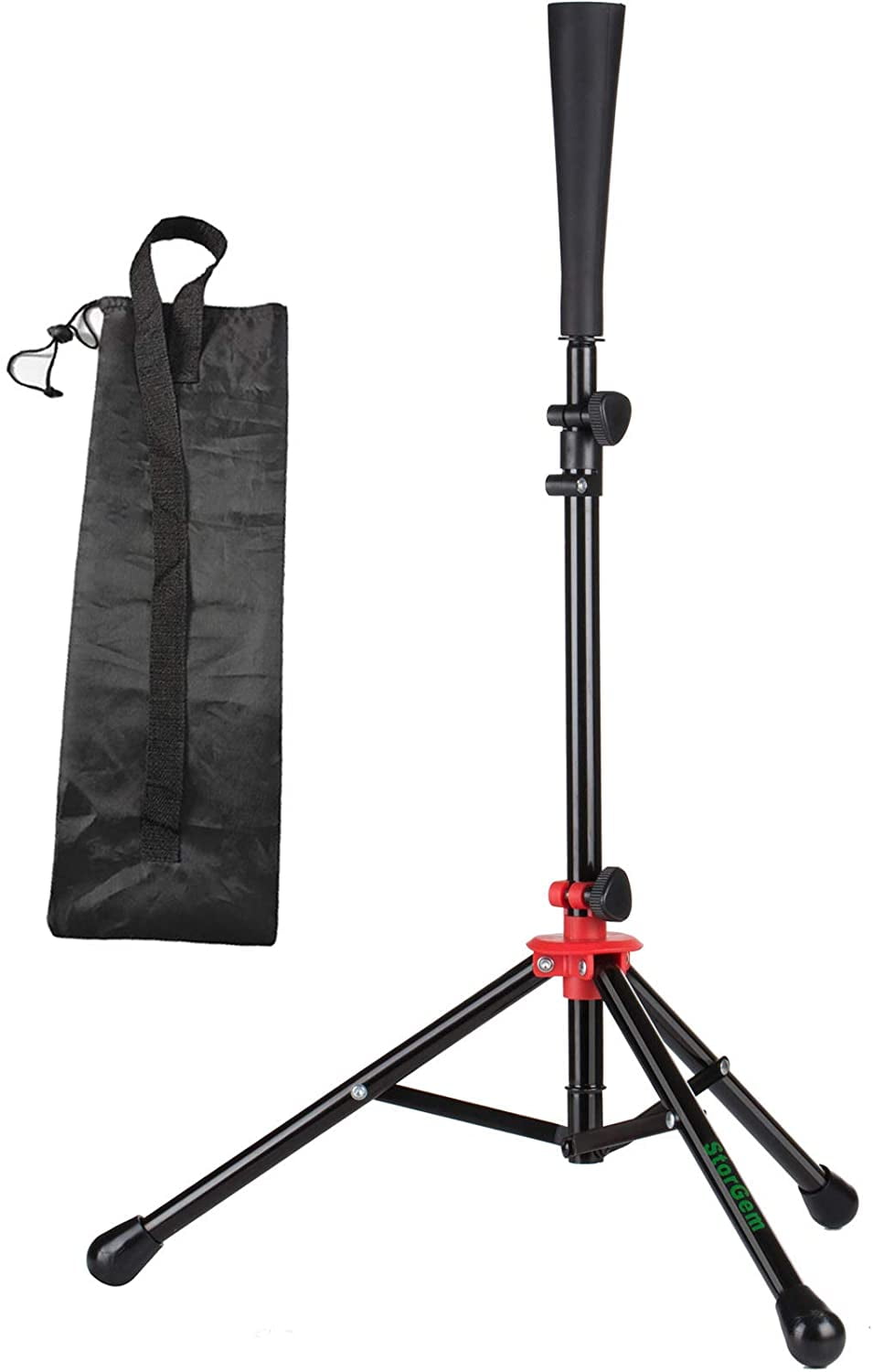 Batting Baseball tee Softball Adjustable Tripod Stand Tee for Hitting Training Practice,Carrying