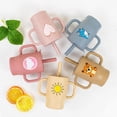 thumbnail image 6 of VODVOB Printed Silicone Baby Cup – BPA-Free Spill-Proof Training Cup with Cute Designs & Handles for Toddlers, 6 of 8
