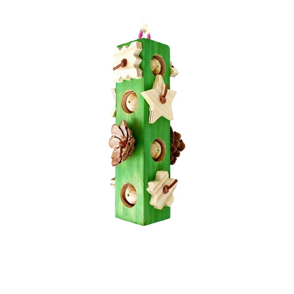 Bird Toys, Bird Shredding Toys, Wooden Parakeet Chew & Destroy Accessories, Bird Feeding Toy