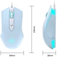 thumbnail image 2 of Wired Gaming Mouse, Programmable 7 Buttons, RGB LED Backlit Computer Mouse, 200-4800 DPI Adjustable, Suitable for Windows/Mac OS/Linux, 2 of 4