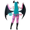 thumbnail image 4 of Disfraz de cosplay de Morrigan con parte superior hueca y alas en forma de corazón para mujer de Miccostumes, 4 of 4