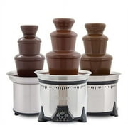 Sephra Elite 19 Home Chocolate Fountain . Holds up to 6lb of Chocolate, Great for up to 40 guests. Removable bowl for easier cleaning. Electronic control panel for temperature adjustment.