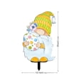 thumbnail image 4 of Milue Gnome Yard Stake Easter Yard Signs Gnome Shape Decorative Garden Stakes, 4 of 7