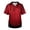 AX24-Red, variant on Scrubs For Men Halloween Scrub Tops Pumpkin Fun Print Nurse Shirt Funny V Neck Short Sleeve Nurse Uniform With Pockets Deep Red XL
