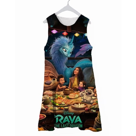 Halloween Raya Enfants Cosplay légendes Halloween Raya et le dernier Dragon Costume ...