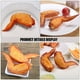 thumbnail image 5 of 3 piezas de alitas de pollo asadas falsas, adorno decorativo de alitas de pollo horneadas, modelo de comida artificial, 5 of 8