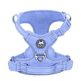 thumbnail image 1 of Arnés para perros PoyPet sin tirones, reflectante, ajustable, azul claro, S, 1 of 8