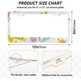 thumbnail image 3 of GZHJMY Giraffe License Plate Frames 2pcs, Waterproof Aluminum Alloy Front Rear Tag Car License Plate Cover with Screw Cap Set for US Vehicles, 12 x 6 Inch, 3 of 7