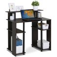 thumbnail image 2 of Furinno JAYA Simple Design Computer Writing Desk, Walnut, 15071WNBK, 2 of 5