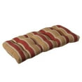 thumbnail image 5 of Pillow Perfect Wicker Loveseat Outdoor Seat Cushion - 44L x 19W x 5H in., 5 of 7